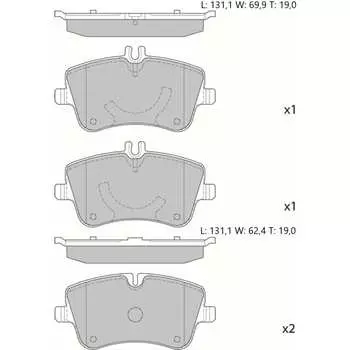 Дисковые тормозные колодки Avantech