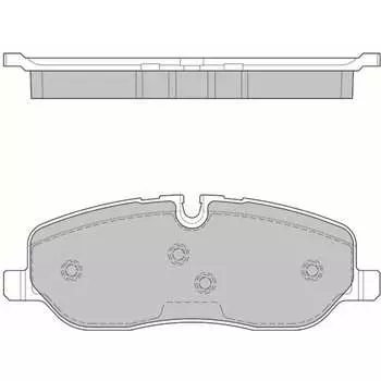 Дисковые тормозные колодки Avantech AV211 104535