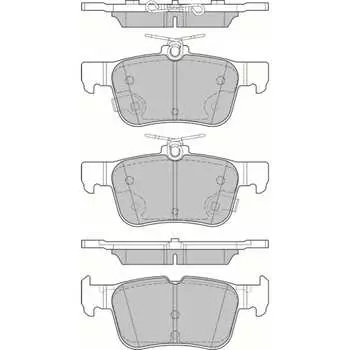 Дисковые тормозные колодки Avantech AV195 1740229