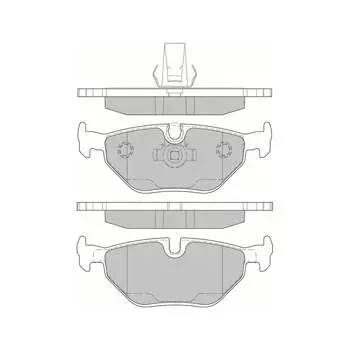 Дисковые тормозные колодки Avantech AV213 1740236