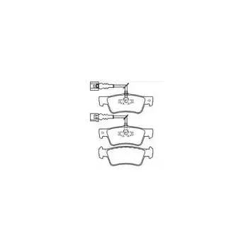 Дисковые тормозные колодки Avantech AV197 1740230