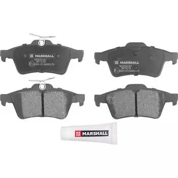 Дисковые задние тормозные колодки Ford Focus II 04-, Citroen C5 II 08-, Mazda 3 I BK, II BL MARSHALL M2624167