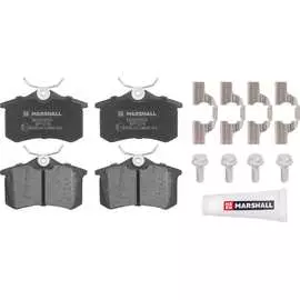 Дисковые задние тормозные колодки Skoda Octavia I-III 97-, Rapid I, II 12-, VW Polo Sedan I, II MARSHALL M2623554