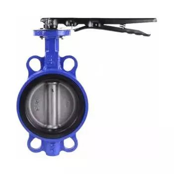 Дисковый поворотный затвор DN.ru wcb-316l-viton ду125 ру16 D050-06600