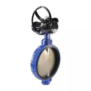 Дисковый поворотный затвор DN.ru wcb-316l-ptfe ду500 ру16 D050-02394