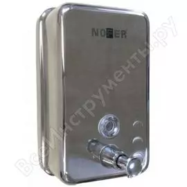 Прямоугольный диспенсер для мыла Nofer INOX 03041.B