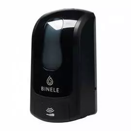 Диспенсер для жидкого мыла binele esoap наливной сенсорный, 1 л. черный dl10rb