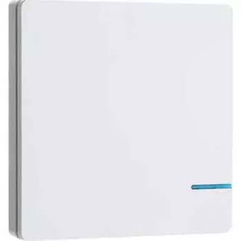 Дистанционный 1-клавишный выключатель GRITT Practic SX белый 11008