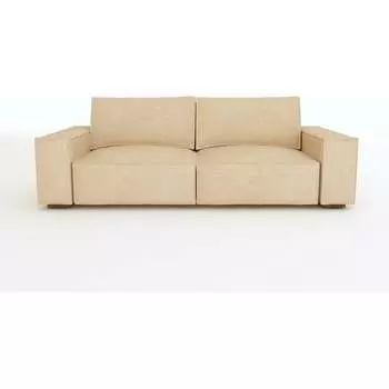 Диван-кровать MZ5 Диваны Стивен Split 10755908 Teddy 008 (светлый беж)