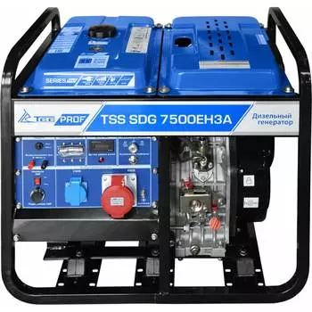 Дизель генератор ТСС SDG 7500EH3A 100027