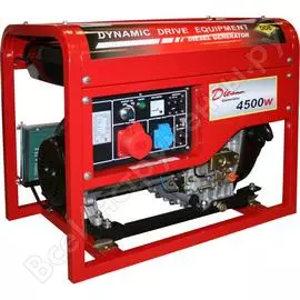 Дизельный генератор dde ddg6000-3e