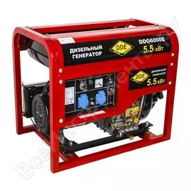 Дизельный генератор dde ddg6000e