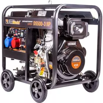 Дизельный генератор Foxweld expert d5500-3 hp 8896