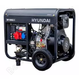 Дизельный генератор hyundai dhy 8500le-3