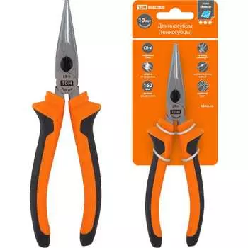 Длинногубцы тонкогубцы TDM ELECTRIC SQ1011-0202