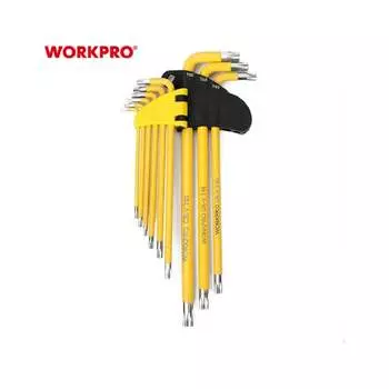 Длинные ключи шестигранные WORKPRO WP222008