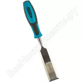 Долото-стамеска 38 мм, двухкомпонентная эргономичная рукоятка gross piranha 25017