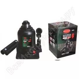 Домкрат rockforce гидравлический бутылочный с двумя штоками и клапаном 6т высота подъема 215-485мм ro rf-tf0602