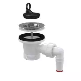 Донный клапан сифона для мойки Alca Plast