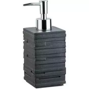 Дозатор для жидкого мыла PERFECTO LINEA Weathered Sand черный 35-151101