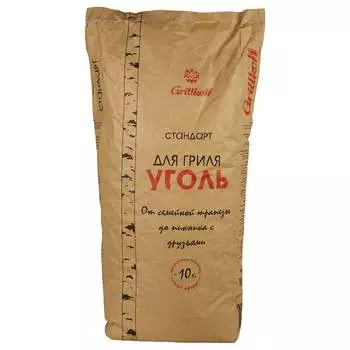 Древесный уголь для гриля Grillkoff стандарт 3