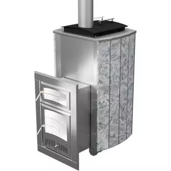 Дровяная печь для бани VVD Чародейка малая 2021 РУССКИЙ ПАР 10010