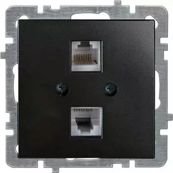 Друхместная компьютерная механизм розетки Nilson TOURAN-ALEGRA-THOR 24380446