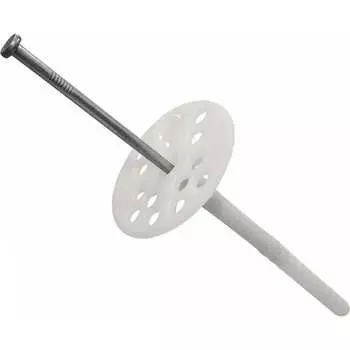 Дюбель для теплоизоляции Bau-Fix с металл. гвоздем 10x200 мм, D4,2 мм (250 шт.) 827059