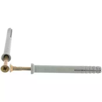 Дюбель-гвоздь 6х60 потайная манжета, полипропилен 40шт - ведро tech-krep 125071