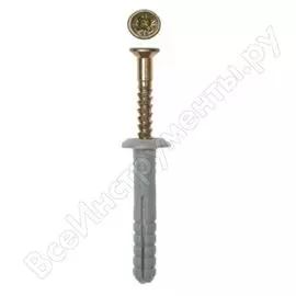 Дюбель-гвоздь НАКРЕПКО 6х40 100 шт. 502201
