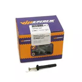 Дюбель-гвоздь vipкрепеж 6х40 (61 шт.) 33702