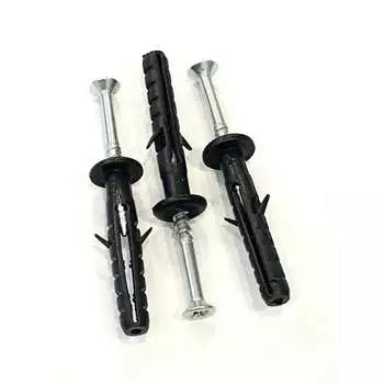 Дюбель-гвоздь саморезик omax 8х60, потайной борт 50 шт. dgomax-8х60-50