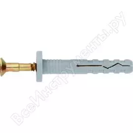 Дюбель-гвоздь сибртех 6х40мм 200шт 42142