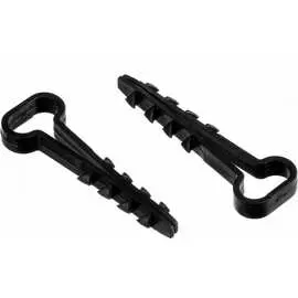 Дюбель-хомут для плоского кабеля DM PLAST 6-12 100 шт dx6-12-1dm