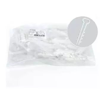 Дюбель-хомут для плоского кабеля STEKKER DCL01-05-10 5-10 мм 100 шт. 39859