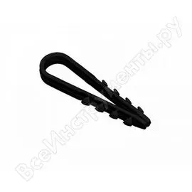 Дюбель-хомут для крепления кабеля КРЕП-КОМП 19х25 (100 шт.) дхч1925