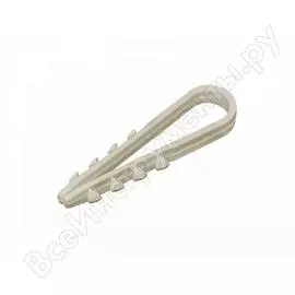 Дюбель-хомут для крепления кабеля КРЕП-КОМП 19х25 (100 шт.) дх1925