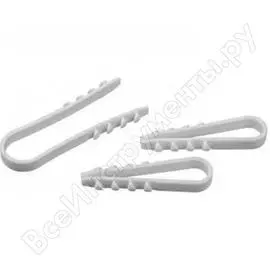 Дюбель-хомут для круглого кабеля Navigator 71 852 NCU-19-25-65-50/WH (50 шт.) 71852