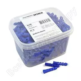 Полипропиленовый дюбель ежик качественный крепеж 6/30 (300 шт.) 0500595