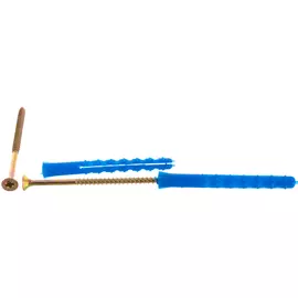 Дюбель рдк с шурупом МЕТИЗНЫЙ ДВОР 6х60мм (10 шт.) 4607173902160