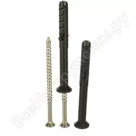 Дюбель с шурупом omax 6х60 потайной борт ус 1000 штук 2531060600