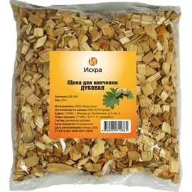 Дубовая щепа для копчения Искра