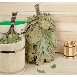 Дубовый веник для бани Добропаровъ