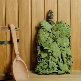 Дубовый веник для бани СИМАЛЕНД