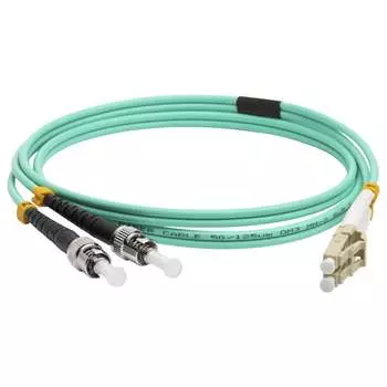 Дуплексный оптический патч-корд LANMASTER LAN-2LC-2ST/OM3-2.0