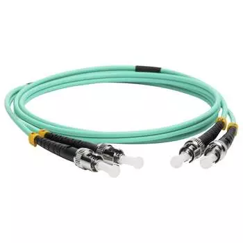 Дуплексный оптический патч-корд LANMASTER LAN-2ST-2ST/OM3-3.0