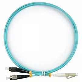 Дуплексный оптический патч-корд TopLan DPC-TOP-OM3-FC/P-LC/P-4.0