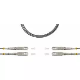 Дуплексный оптический патч-корд TopLan DPC-TOP-OM1-SC/P-SC/P-100