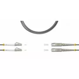 Дуплексный оптический патч-корд TopLan DPC-TOP-OM1-LC/P-SC/P-120