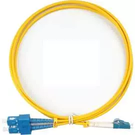 Дуплексный оптический патч-корд TopLan DPC-TOP-657A1-LC/U-SC/U-120
